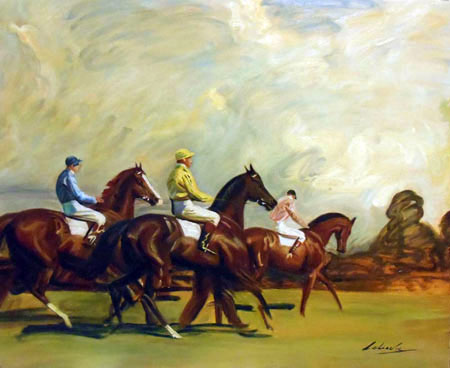 999-T2 | 50cm x 61cm | balade a cheval 